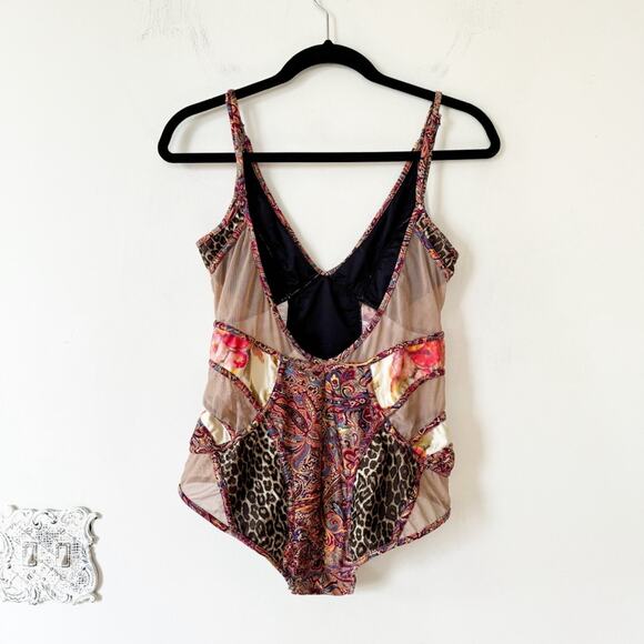 Zimmermann Tan and Pink One Piece Swimsuit - Picture 6 of 11